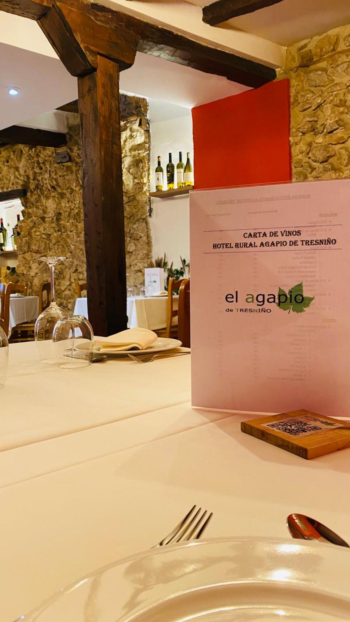 Hotel Restaurante Agapio De Tresnino Кинтанилья-де-Онесимо Экстерьер фото